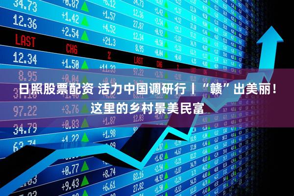 日照股票配资 活力中国调研行丨“赣”出美丽！这里的乡村景美民富